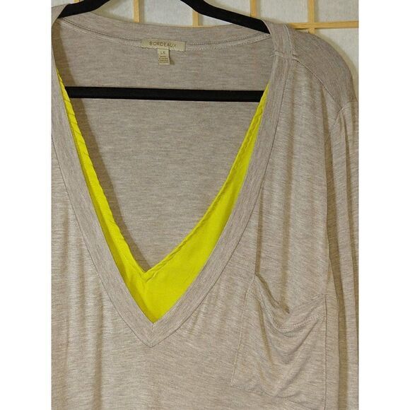 Bordeaux Lg Layered Tunic  - Picture 5 of 15